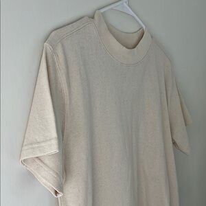 NWT Le Bon Shoppe Cream Short Sleeve T-Shirt